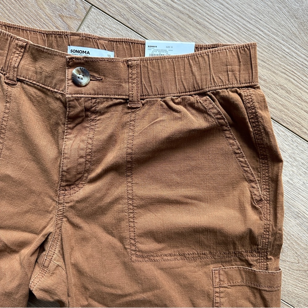 Sonoma Bermuda Short Baha Brown 10 NWT